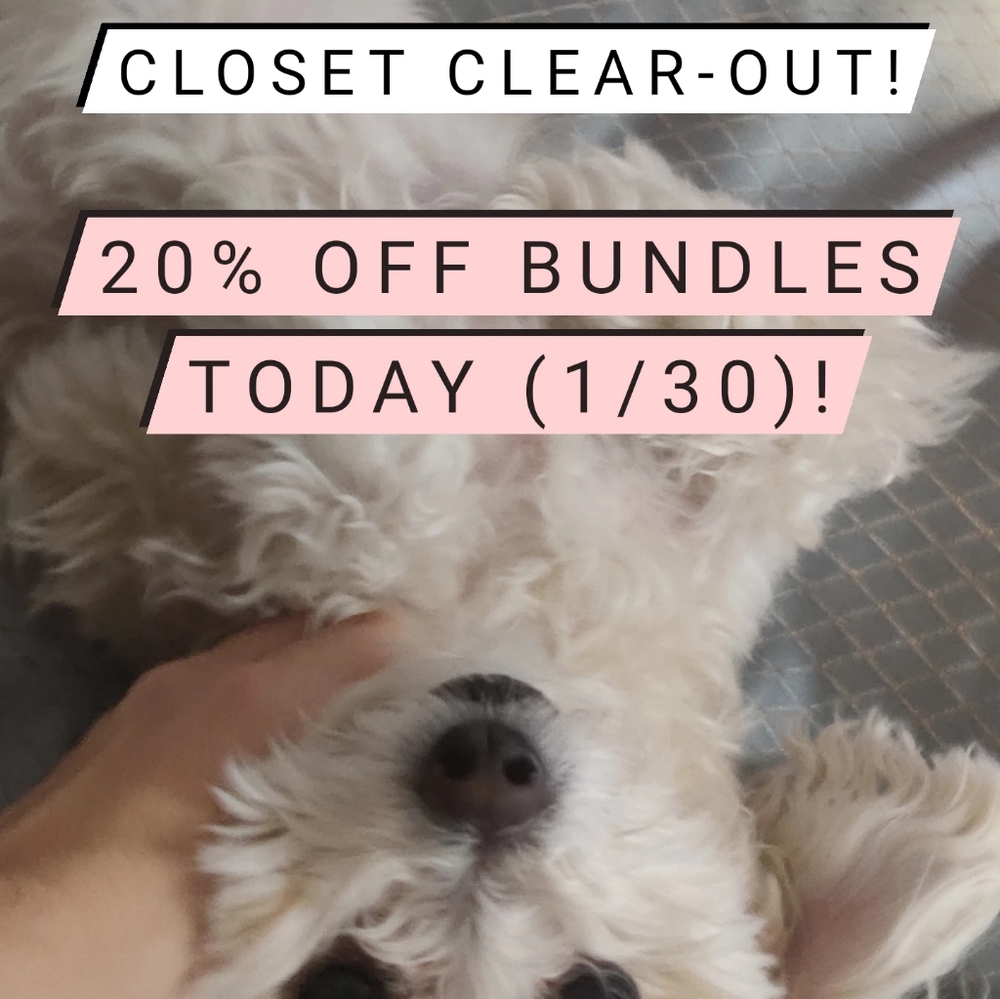 CLOSET CLEAR-OUT!